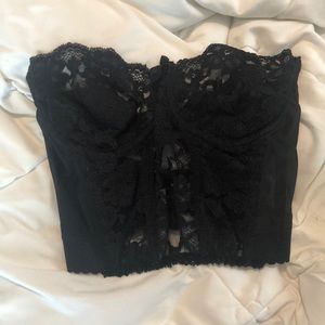 Lace corset